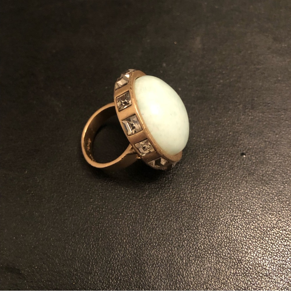 Kiam Family Lia Sophia Matte Gold Ring